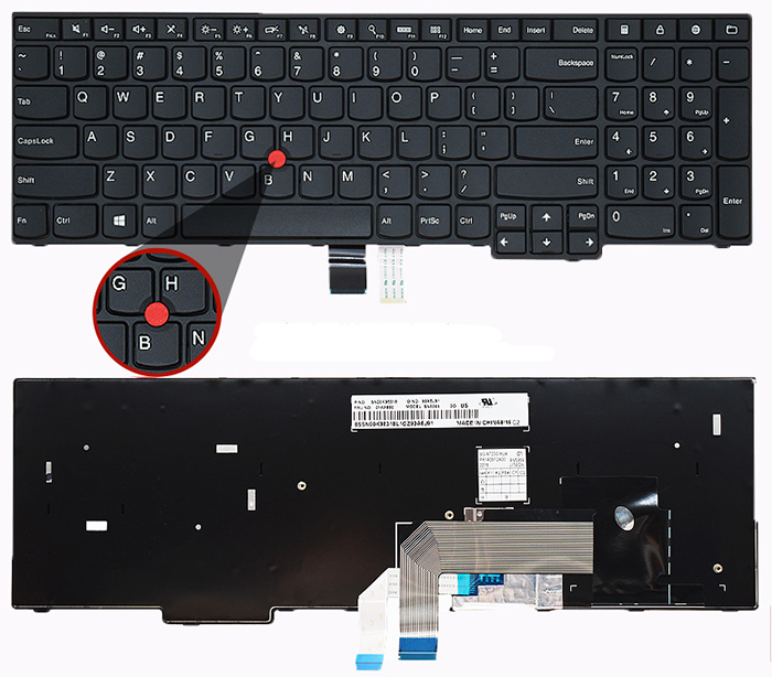 Kompatibel tastatur til LENOVO 04Y0301 Kompatibel tastatur LENOVO til 04Y0301