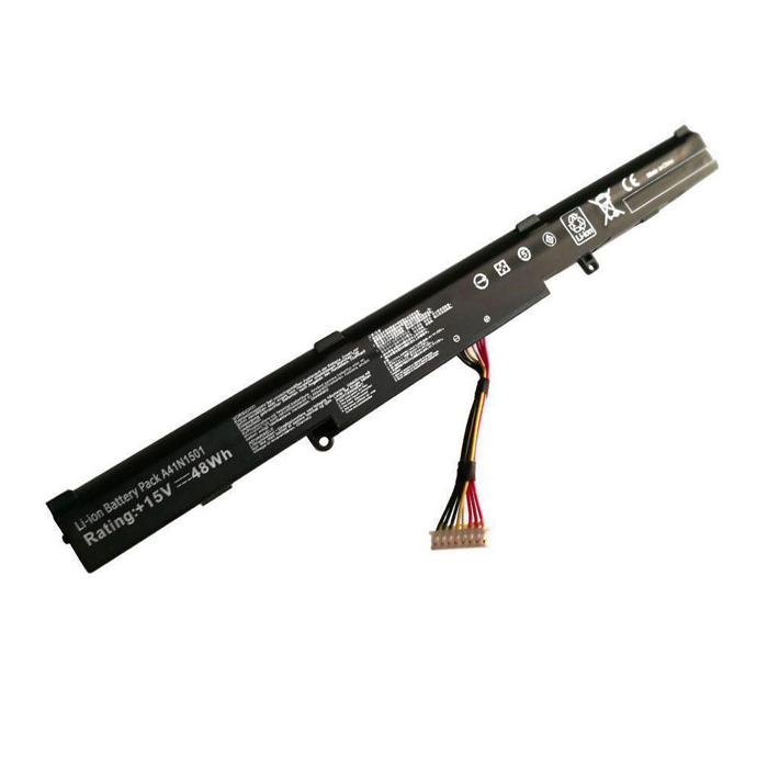 Kompatibel Bærbar PC batteri ASUS  til GL752VW-Series 