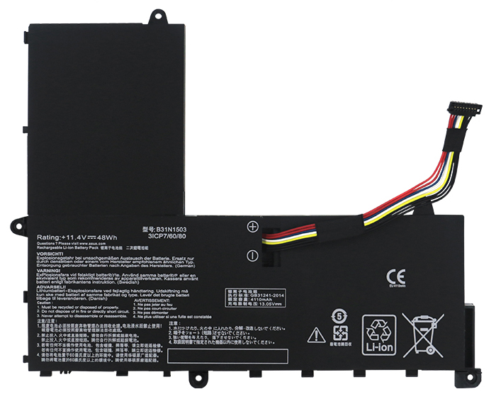 Kompatibel Bærbar PC batteri til ASUS E202SA-7B Kompatibel Bærbar PC batteri ASUS til E202SA-7B