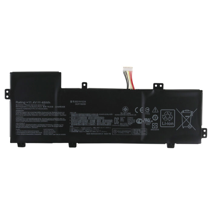 Kompatibel Bærbar PC batteri ASUS  til ZenBook-UX510UX-DM165T 