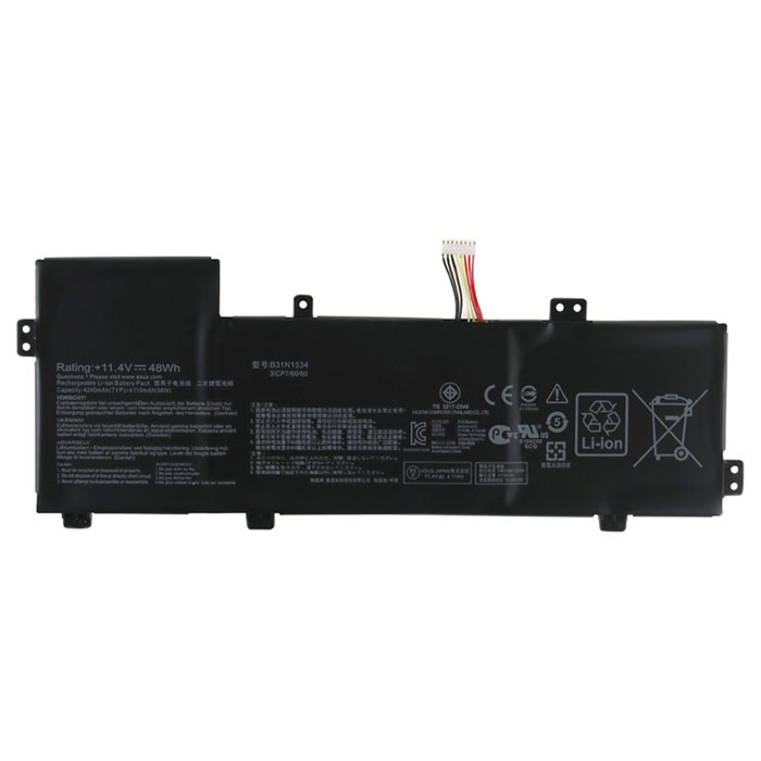 Kompatibel Bærbar PC batteri til ASUS ZenBook-UX510UX-DM203T Kompatibel Bærbar PC batteri ASUS til ZenBook-UX510UX-DM203T