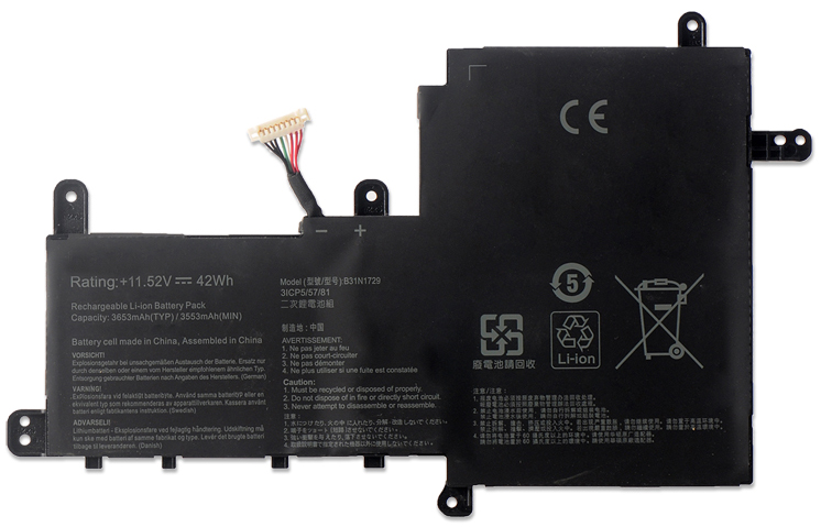 Kompatibel Bærbar PC batteri til ASUS VivoBook-S5300UN Kompatibel Bærbar PC batteri ASUS til VivoBook-S5300UN