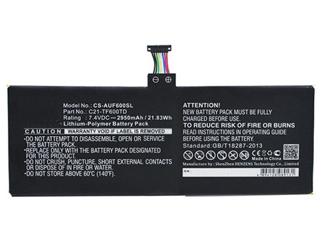 Kompatibel Bærbar PC batteri Asus  til VivoTab-TF600T 