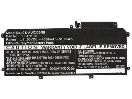Kompatibel Bærbar PC batteri til ASUS ZenBook-UX330CA-FC031T Kompatibel Bærbar PC batteri ASUS til ZenBook-UX330CA-FC031T