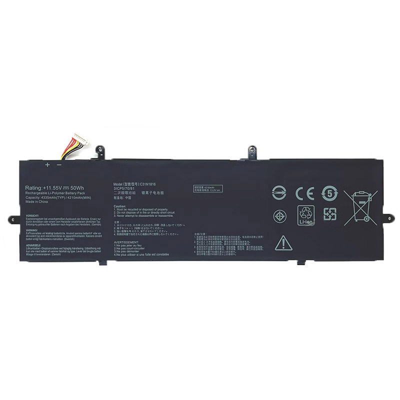 Kompatibel Bærbar PC batteri til ASUS ZenBook-Flip-13-UX362FA Kompatibel Bærbar PC batteri ASUS til ZenBook-Flip-13-UX362FA