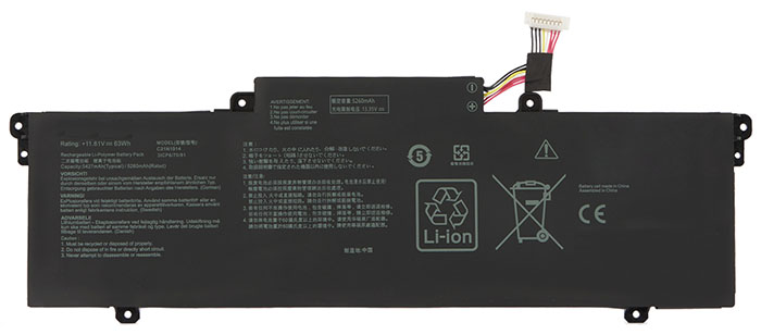 Kompatibel Bærbar PC batteri til ASUS ZenBook-14-Ultralight-UX435EAL-KC061T Kompatibel Bærbar PC batteri ASUS til ZenBook-14-Ultralight-UX435EAL-KC061T