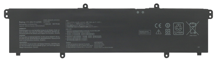 Kompatibel Bærbar PC batteri til ASUS ExpertBook-B1-B1400-Series Kompatibel Bærbar PC batteri ASUS til ExpertBook-B1-B1400-Series