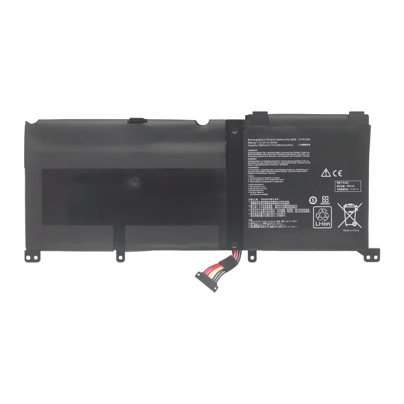 Kompatibel Bærbar PC batteri ASUS  til G501VW-FY081T 