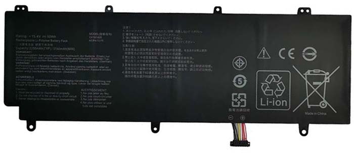 Kompatibel Bærbar PC batteri til ASUS ROG-Zephyrus-S-GX531GM-Series Kompatibel Bærbar PC batteri ASUS til ROG-Zephyrus-S-GX531GM-Series