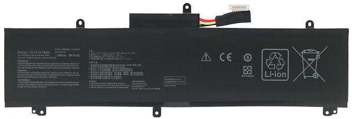 Kompatibel Bærbar PC batteri ASUS  til ROG-Zephyrus-M-U502LW 