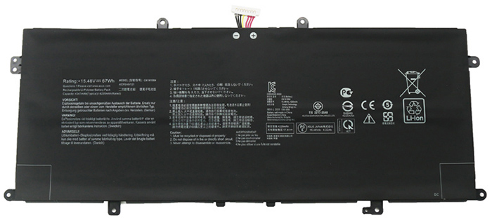 Kompatibel Bærbar PC batteri til ASUS ZenBook-S-UX393EA-Series Kompatibel Bærbar PC batteri ASUS til ZenBook-S-UX393EA-Series