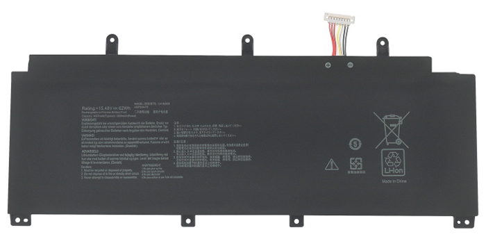 Kompatibel Bærbar PC batteri ASUS  til C41N2009 