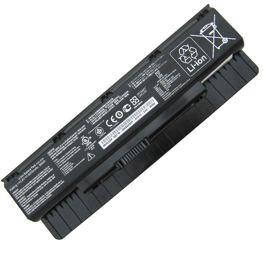 Kompatibel Bærbar PC batteri ASUS  til N56 