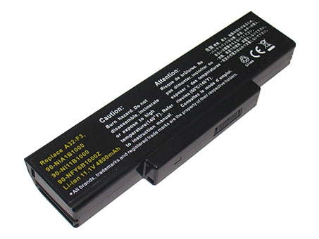 Kompatibel Bærbar PC batteri ASUS  til F3E 