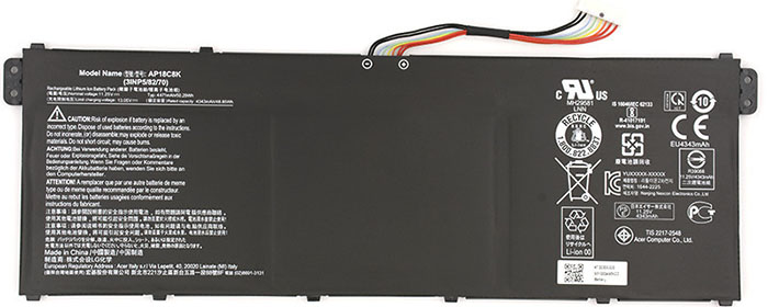Kompatibel Bærbar PC batteri til ACER N19H4 Kompatibel Bærbar PC batteri ACER til N19H4