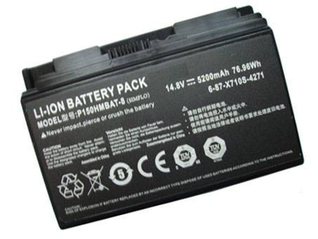 Kompatibel Bærbar PC batteri til CLEVO Terrans-Force-X711 Kompatibel Bærbar PC batteri CLEVO til Terrans-Force-X711