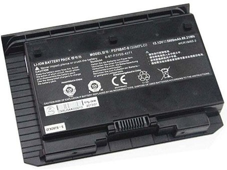 Kompatibel Bærbar PC batteri til CLEVO P375S Kompatibel Bærbar PC batteri CLEVO til P375S