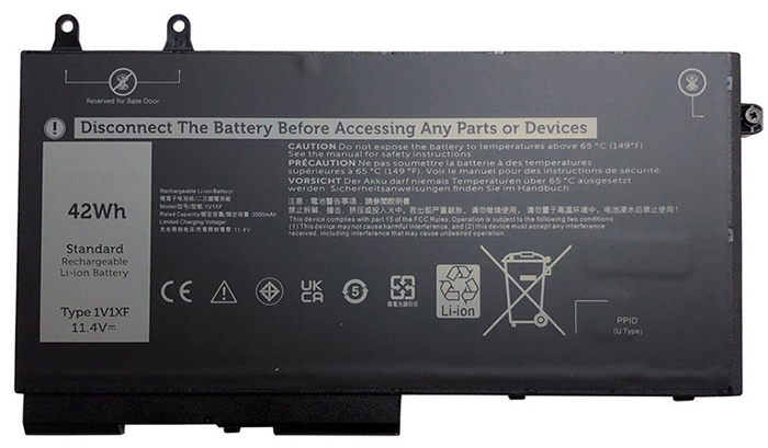 Kompatibel Bærbar PC batteri til Dell 0RF7WM Kompatibel Bærbar PC batteri Dell til 0RF7WM