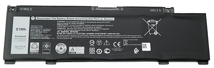 Kompatibel Bærbar PC batteri til Dell G7-15-7790 Kompatibel Bærbar PC batteri Dell til G7-15-7790