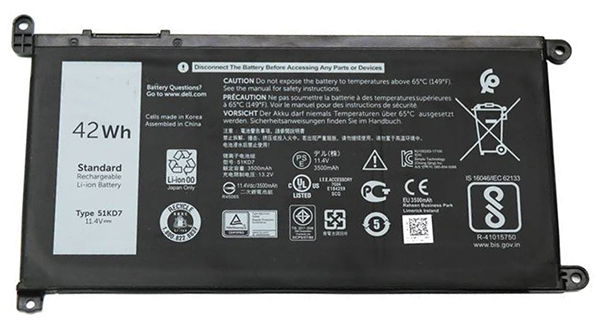 Kompatibel Bærbar PC batteri til dell Chromebook-11-3180 Kompatibel Bærbar PC batteri dell til Chromebook-11-3180
