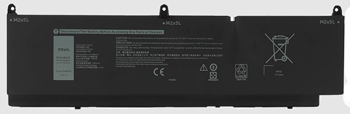 Kompatibel Bærbar PC batteri til Dell Precision-7560 Kompatibel Bærbar PC batteri Dell til Precision-7560