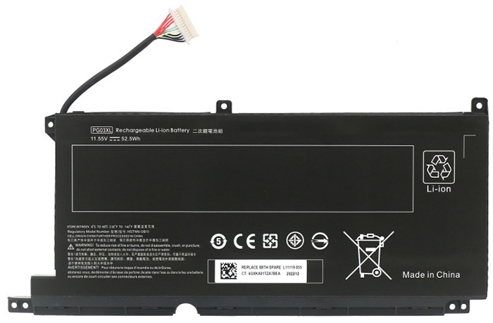 Kompatibel Bærbar PC batteri til HP Pavilion-Gaming-15-ec1014AX Kompatibel Bærbar PC batteri HP til Pavilion-Gaming-15-ec1014AX
