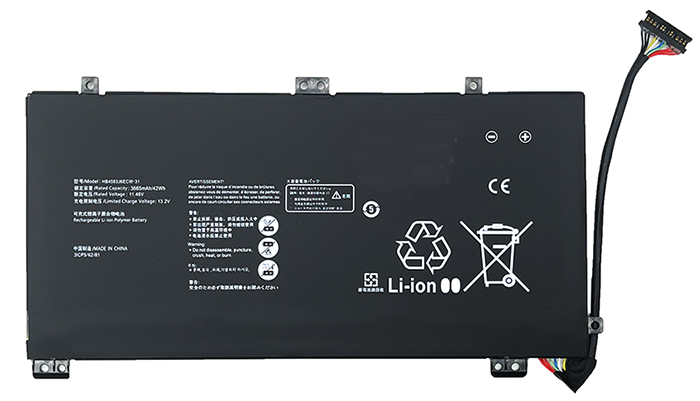 Kompatibel Bærbar PC batteri til HUAWEI MateBook13-WRTB-WFE9L Kompatibel Bærbar PC batteri HUAWEI til MateBook13-WRTB-WFE9L