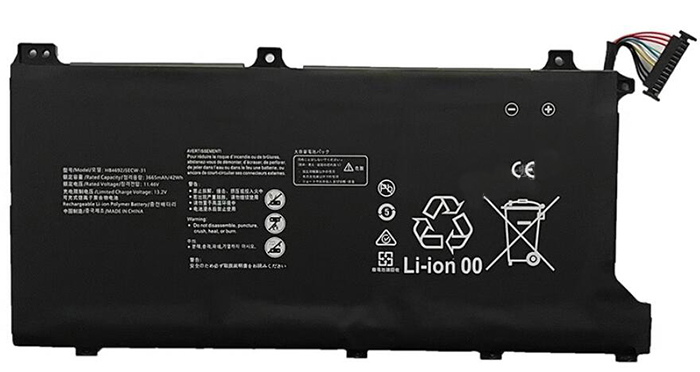 Kompatibel Bærbar PC batteri til HONOR MagicBook-15-HNL-WFP9 Kompatibel Bærbar PC batteri HONOR til MagicBook-15-HNL-WFP9