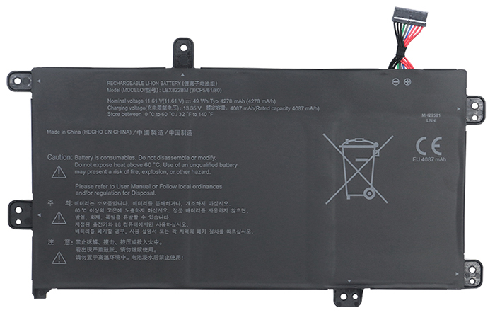 Kompatibel Bærbar PC batteri til LG 15UD50Q-GX50K-Series Kompatibel Bærbar PC batteri LG til 15UD50Q-GX50K-Series