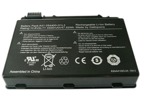 Kompatibel Bærbar PC batteri til UNIWILL A41-3S4400-G1L3 Kompatibel Bærbar PC batteri UNIWILL til A41-3S4400-G1L3