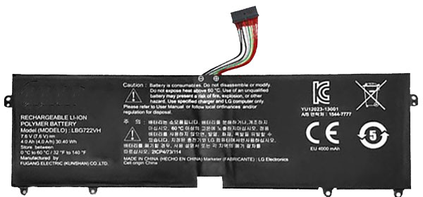 Kompatibel Bærbar PC batteri til LG Gram-13Z940-G.AT30K Kompatibel Bærbar PC batteri LG til Gram-13Z940-G.AT30K