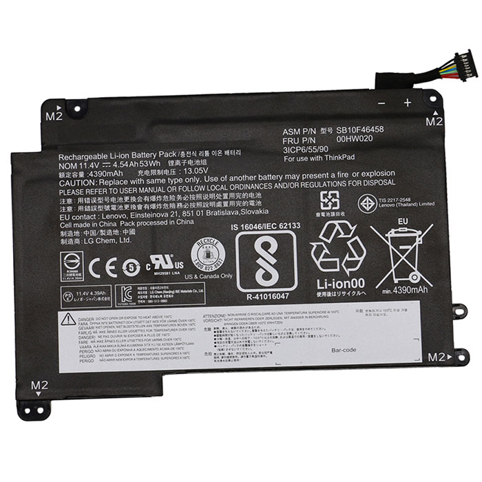 Kompatibel Bærbar PC batteri til LENOVO ThinkPad-Yoga-460-20ELS039GE Kompatibel Bærbar PC batteri LENOVO til ThinkPad-Yoga-460-20ELS039GE