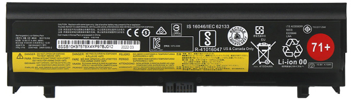 Kompatibel Bærbar PC batteri til Lenovo SB10H45074 Kompatibel Bærbar PC batteri Lenovo til SB10H45074