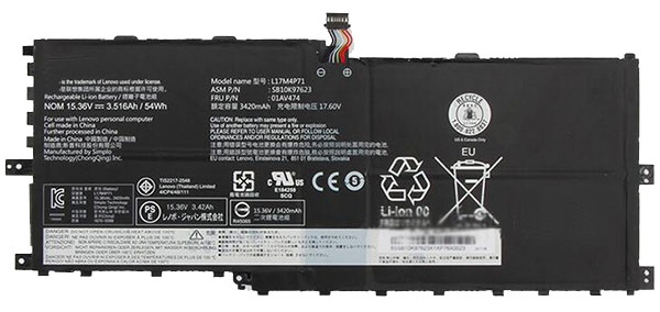 Kompatibel Bærbar PC batteri til Lenovo L17M4P73 Kompatibel Bærbar PC batteri Lenovo til L17M4P73