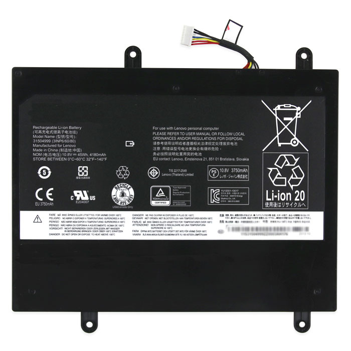Kompatibel Bærbar PC batteri til Lenovo 31504999 Kompatibel Bærbar PC batteri Lenovo til 31504999