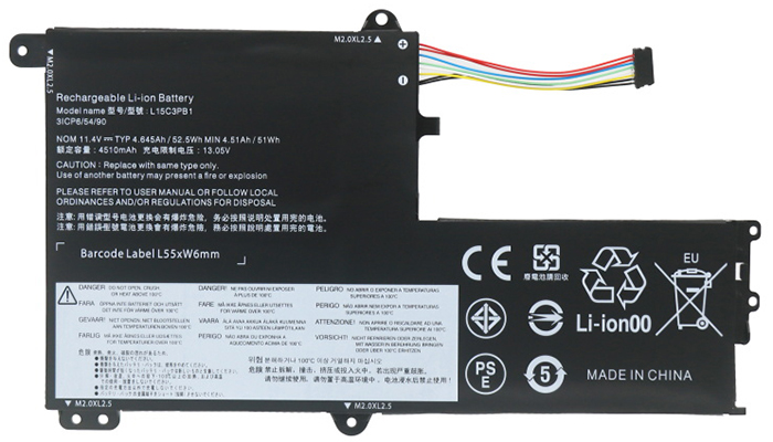 Kompatibel Bærbar PC batteri til LENOVO XiaoXin-Chao-7000-15AST Kompatibel Bærbar PC batteri LENOVO til XiaoXin-Chao-7000-15AST