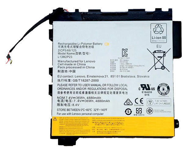 Kompatibel Bærbar PC batteri til Lenovo L13M2P23 Kompatibel Bærbar PC batteri Lenovo til L13M2P23