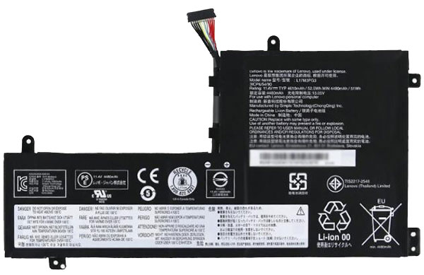Kompatibel Bærbar PC batteri til Lenovo L17M3PG1 Kompatibel Bærbar PC batteri Lenovo til L17M3PG1