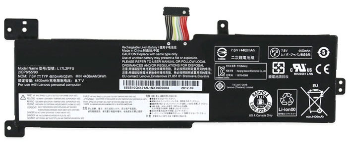 Kompatibel Bærbar PC batteri til LENOVO L17M2PF0 Kompatibel Bærbar PC batteri LENOVO til L17M2PF0