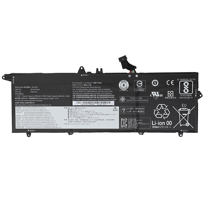 Kompatibel Bærbar PC batteri til LENOVO 02DL013 Kompatibel Bærbar PC batteri LENOVO til 02DL013