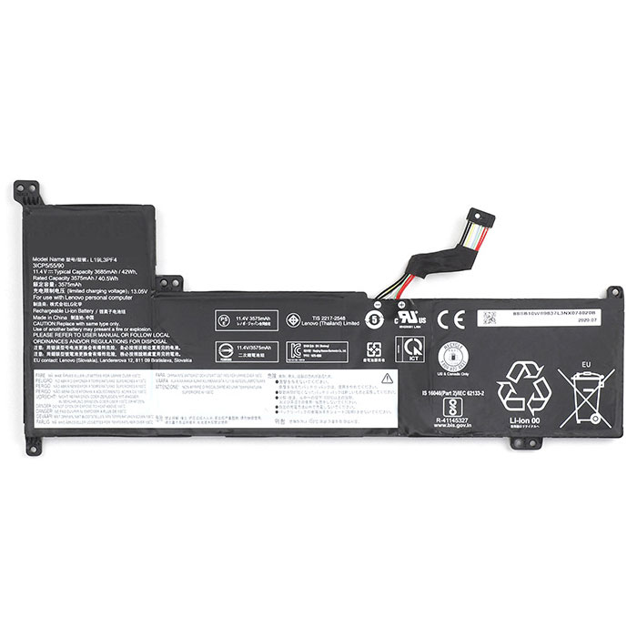 Kompatibel Bærbar PC batteri til Lenovo L19L3PF4 Kompatibel Bærbar PC batteri Lenovo til L19L3PF4