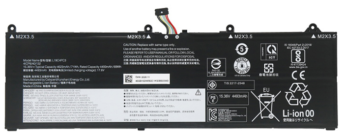Kompatibel Bærbar PC batteri til Lenovo L19M4PC3 Kompatibel Bærbar PC batteri Lenovo til L19M4PC3