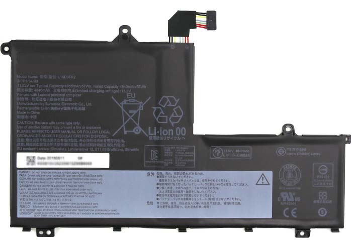 Kompatibel Bærbar PC batteri til Lenovo L19M3PF2 Kompatibel Bærbar PC batteri Lenovo til L19M3PF2