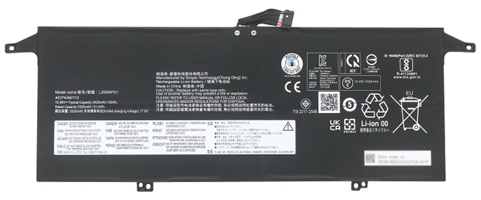 Kompatibel Bærbar PC batteri til Lenovo L20D4PD1 Kompatibel Bærbar PC batteri Lenovo til L20D4PD1