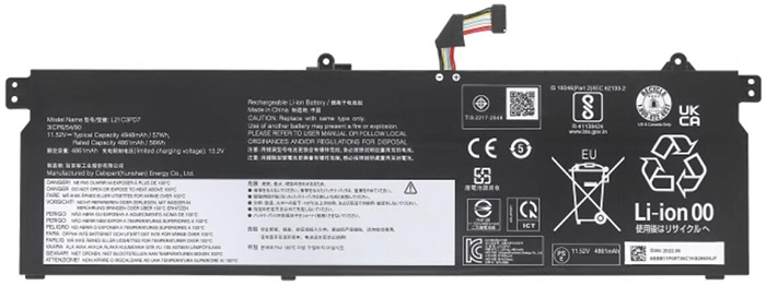 Kompatibel Bærbar PC batteri til Lenovo L21M3PD7 Kompatibel Bærbar PC batteri Lenovo til L21M3PD7