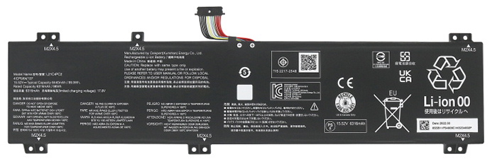 Kompatibel Bærbar PC batteri til Lenovo L21D4PC2 Kompatibel Bærbar PC batteri Lenovo til L21D4PC2