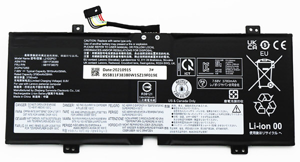 Kompatibel Bærbar PC batteri til Lenovo L21D2PG1 Kompatibel Bærbar PC batteri Lenovo til L21D2PG1