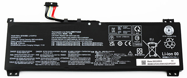 Kompatibel Bærbar PC batteri til Lenovo L21D4PC0 Kompatibel Bærbar PC batteri Lenovo til L21D4PC0