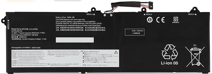 Kompatibel Bærbar PC batteri til Lenovo ThinkBook-16-G4 IAP Kompatibel Bærbar PC batteri Lenovo til ThinkBook-16-G4 IAP