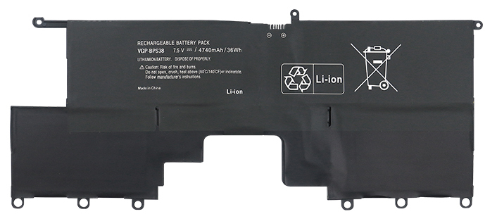 Kompatibel Bærbar PC batteri til SONY svp11217pg Kompatibel Bærbar PC batteri SONY til svp11217pg